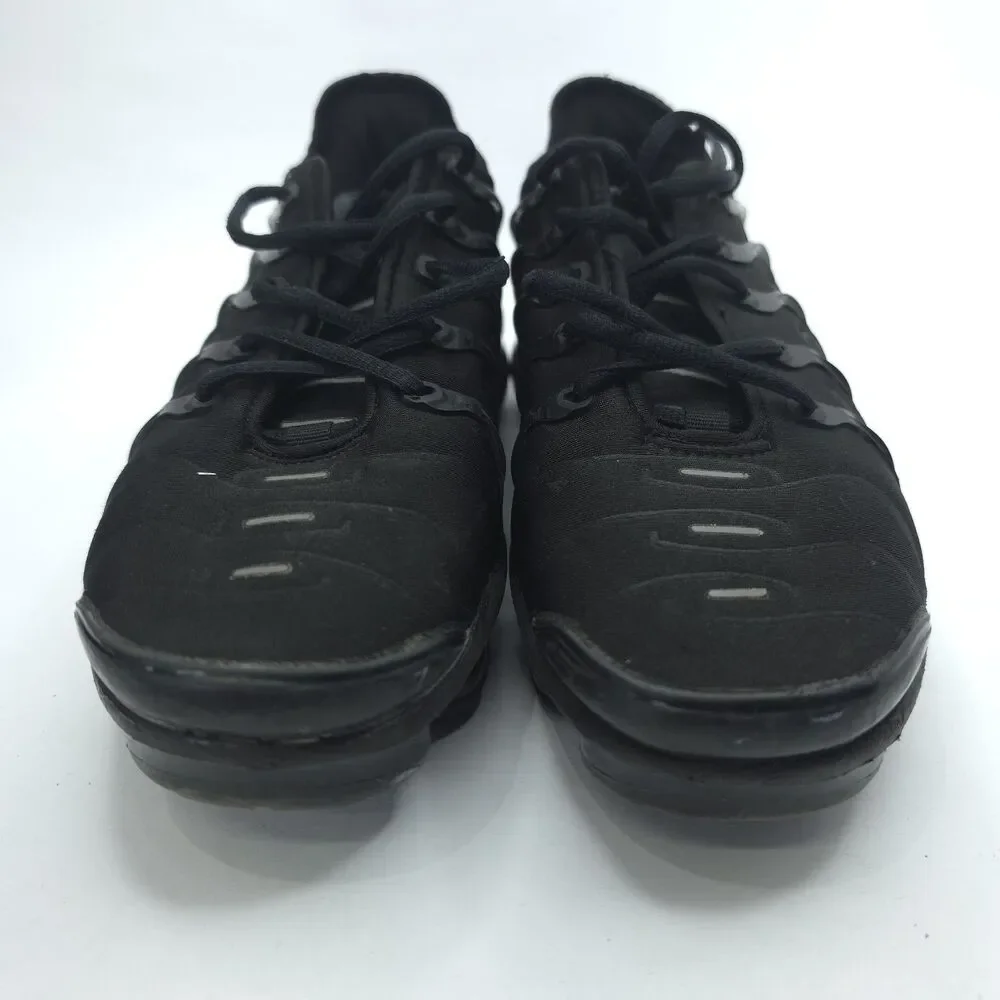 Nike Air VaporMax Plus Triple Black Womens Running Shoes 924453-004 Size 7.5
